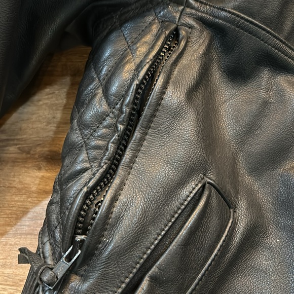 HARLEY-DAVIDSON Men Competition ll Touring Leather Jacket - Picture 5 of 16